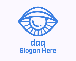 Clam Eye Line Art Logo