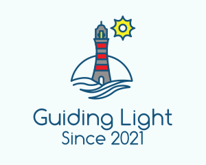 Lighthouse Coastal Tower logo design