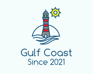 Lighthouse Coastal Tower logo design