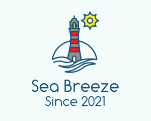 Lighthouse Coastal Tower logo design