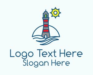 Lighthouse Coastal Tower Logo