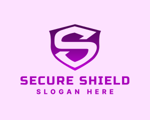 Safety - Safety Security Shield Letter S logo design
