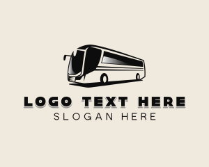 Bus Stops - Travel Bus Transportation logo design