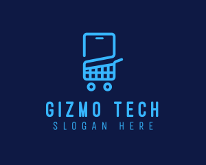 Gizmo - E-commerce Shopping Cart logo design