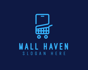 E-commerce Shopping Cart  logo design