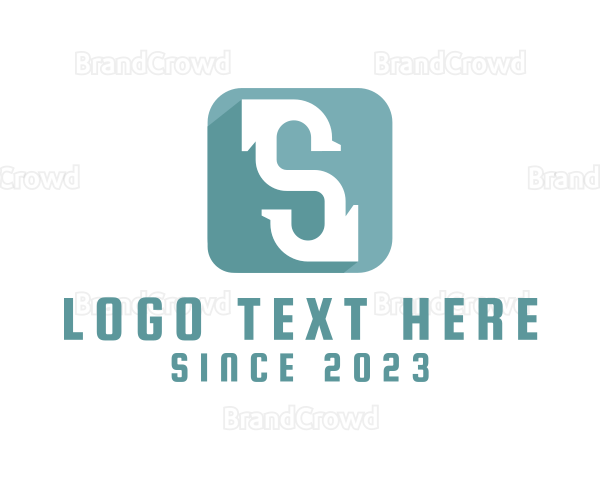 Technology Startup Letter S Logo