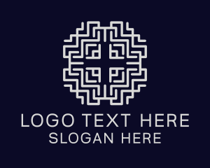 Fabric - Intricate Textile Decor logo design