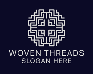 Intricate Textile Decor logo design