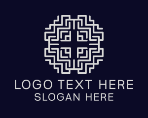 Jute - Intricate Textile Decor logo design