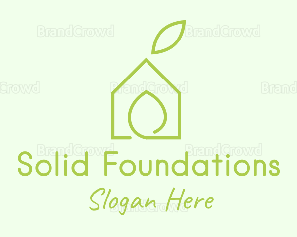 Eco House Property Logo