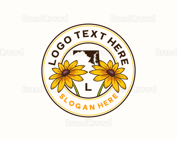 Maryland Flower Susan Logo