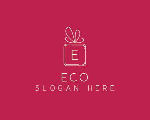 Holiday Gift Ribbon Logo