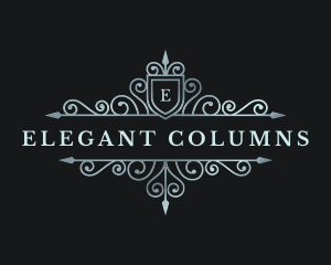 Deluxe Elegant Premium Shield logo design