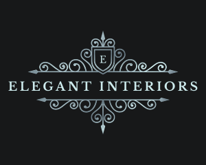 Deluxe Elegant Premium Shield logo design