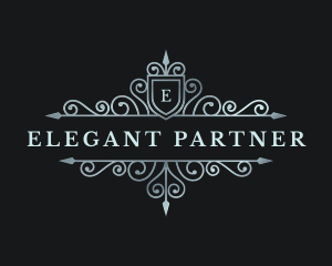 Deluxe Elegant Premium Shield logo design