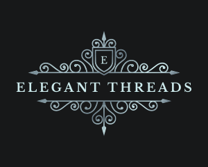 Deluxe Elegant Premium Shield logo design