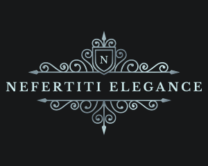 Deluxe Elegant Premium Shield logo design