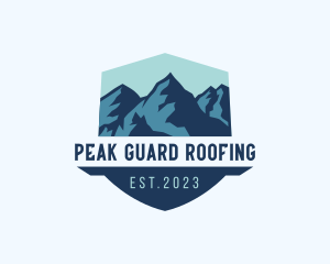 Peak Mountain Adventure logo design