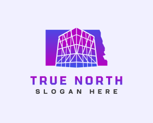 North Dakota Museum Building logo design