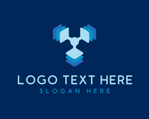 Technology - Digital Software AI logo design