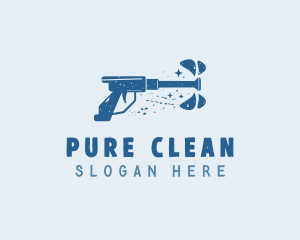 Clean Pressure Washer logo design