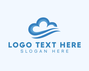 Upload - Tech Digital Cloud logo design