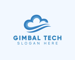 Tech Digital Cloud logo design