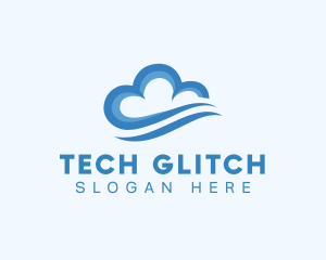 Tech Digital Cloud logo design