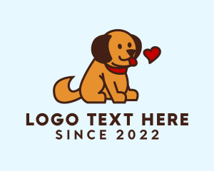 Puppy - Jolly Dog Kennel logo design