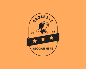 Animal Eagle Badge logo design