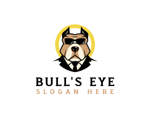 Pit Bull Security Dog logo design