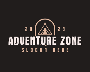 Outdoor Camping Adventure logo design