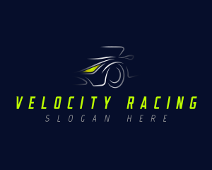 Car Racing Automotive logo design