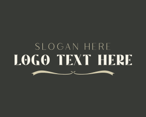 Serif - Deluxe Elegant Business logo design