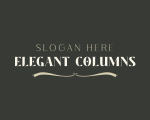 Deluxe Elegant Business logo design