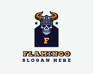 Viking Skull Gaming Logo