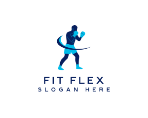 Workout - Boxing Sports Workout logo design