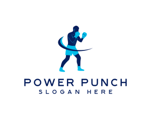 Boxing - Boxing Sports Workout logo design