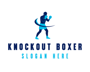 Boxing Sports Workout logo design