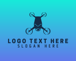 Videographer - Flying Drone Videography logo design