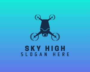 Fly - Flying Drone Videography logo design