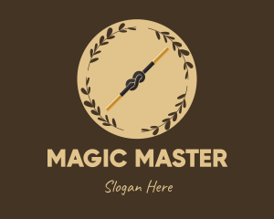 Magic Knot Wreath logo design