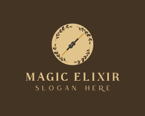 Magic Knot Wreath logo design