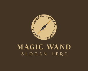 Magic Knot Wreath logo design