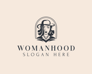 Woman Fashion Boutique Logo