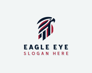 Eagle Patriotic Bird logo design