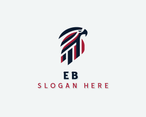 Veteran - Eagle Patriotic Bird logo design