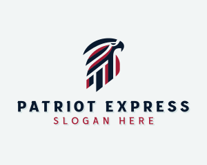 Eagle Patriotic Bird logo design