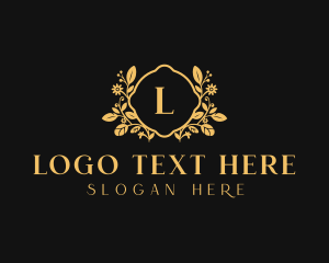 Stylish Floral Boutique Logo