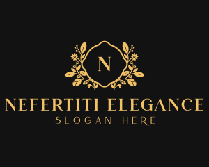 Stylish Floral Boutique logo design